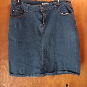 Emperial Blue Denim Skirt